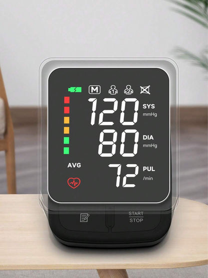 Rechargeable Arm Blood Pressure Monitor – Digital LED, Adult Cuff 22-32cm