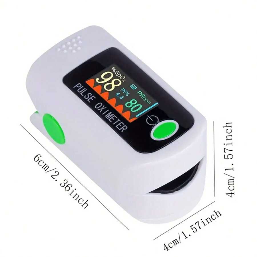 Finger Pulse Oximeter Fast SpO2 & Heart Rate Monitor with Display