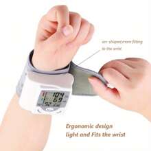 🔔Flash Offer: -50%🔔Automatic Wrist Blood Pressure Monitor – Battery Powered