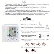 🔔Flash Offer: -50%🔔Automatic Wrist Blood Pressure Monitor – Battery Powered