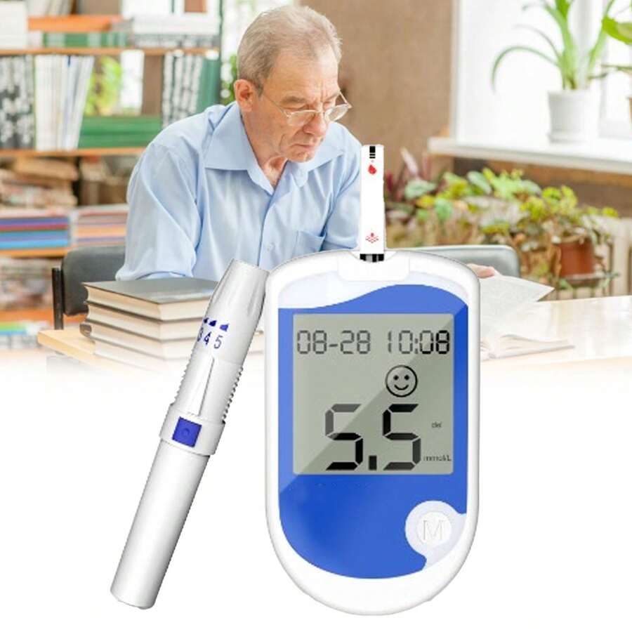 🚨Hot Pick: Save 50%🚨Blood Glucose Monitor Kit with 50 Strips & Lancets